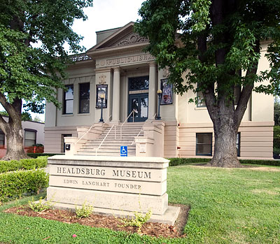 National Register #88000924: Healdsburg Carnegie Library in Sonoma County, California