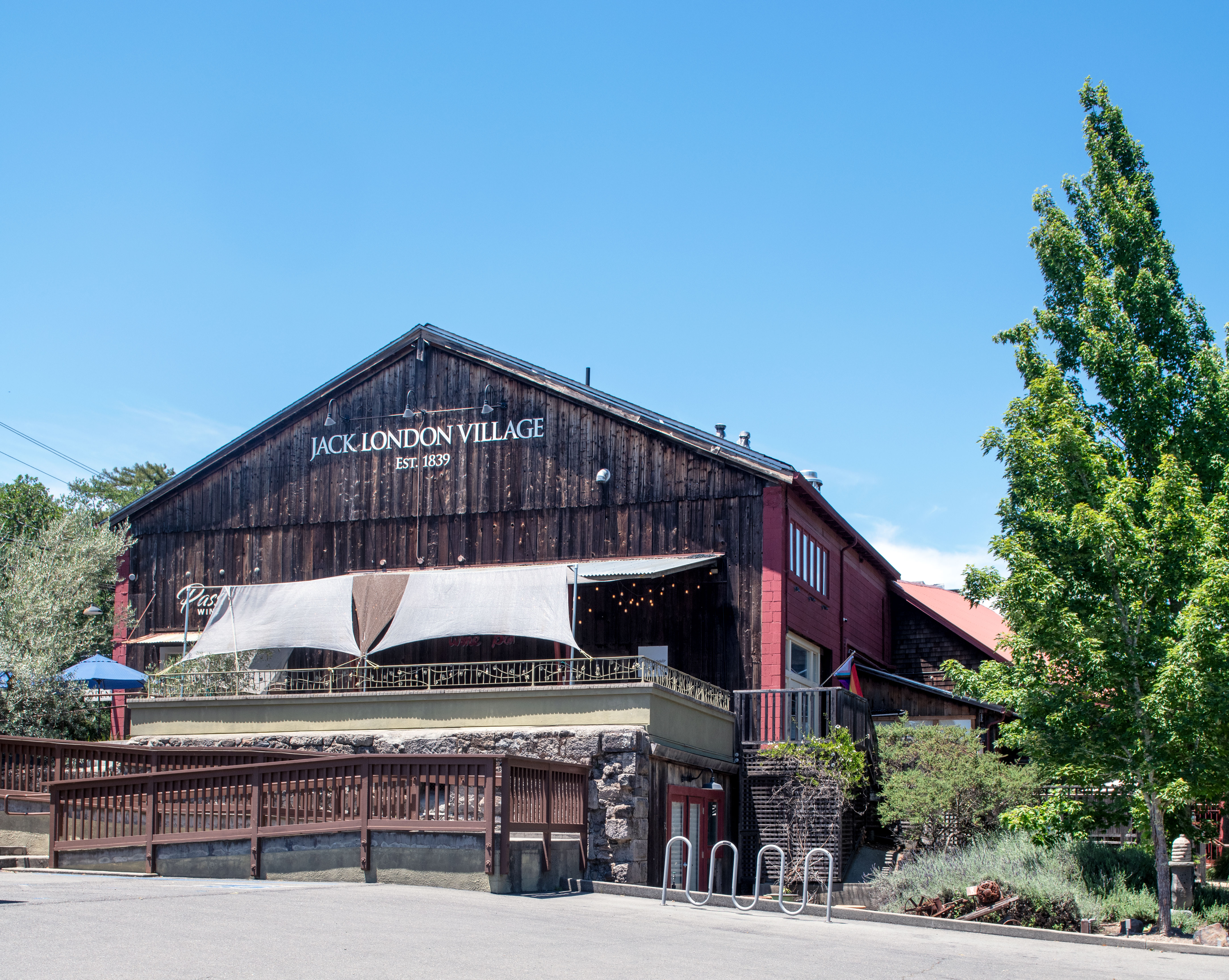 Sonoma County Landmark 87: Jack London Village Stone Winery Building