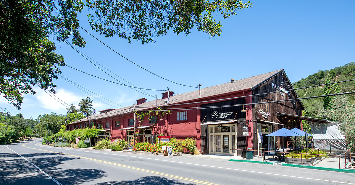 Sonoma County Landmark 87: Jack London Village Stone Winery Building