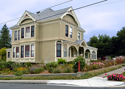 National Register #92000787: Philip Sweed House in Petaluma in Sonoma County, California