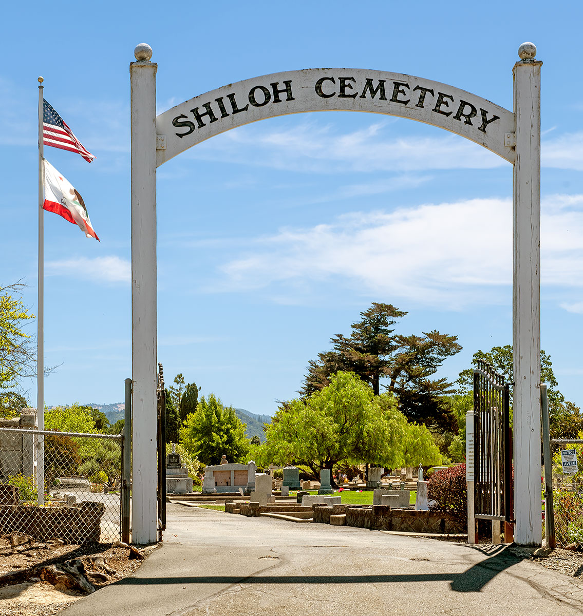 Shiloh Cemetery in Windsor