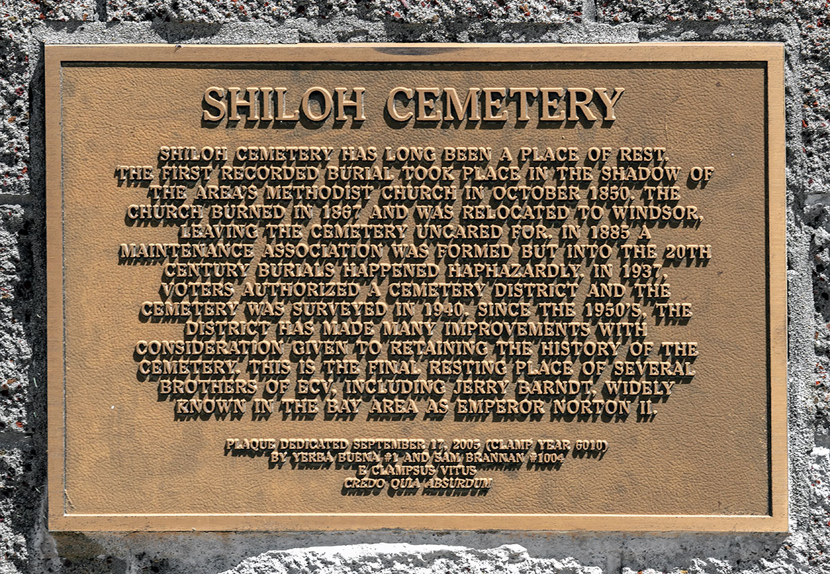 Shiloh Cemetery in Windsor