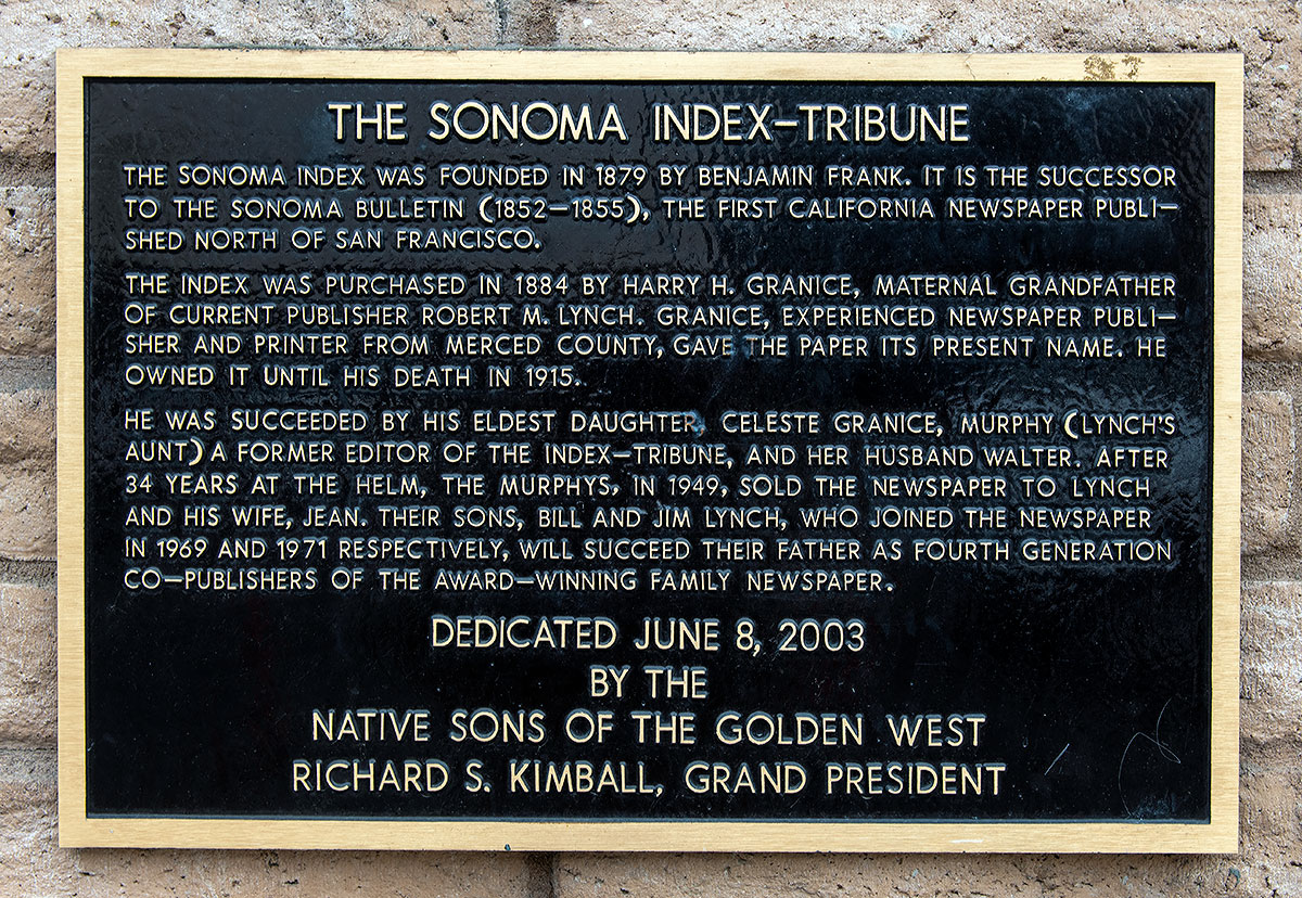 Sonoma Index-Tribune