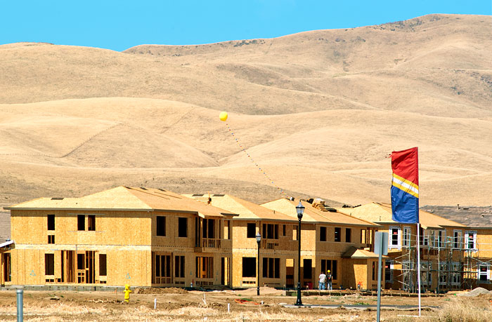 California Central Valley Housing Bubble Near Patterson, California
