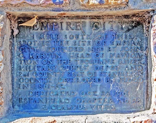 California Historical Landmark #418: Empire City
