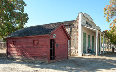 Old Stanislaus County Jail and Stage in La Grange, California