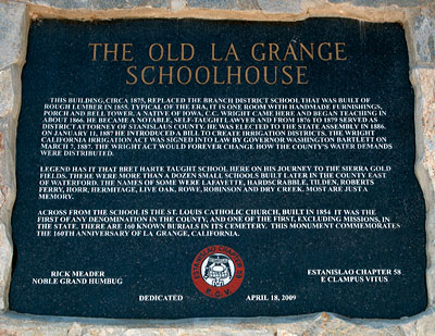 National Register #79003461: Old La Grange Schoolhouse