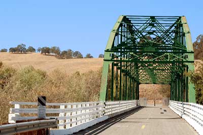 Old Basso Bridge Over Tuolumne River, California