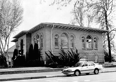 National Register #92001753: Carnegie Library in Turlock, California