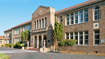 National Register #90002141: Old High School in Turlock, California