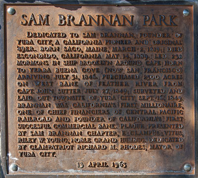 Sam Brannan Park in Yuba City
