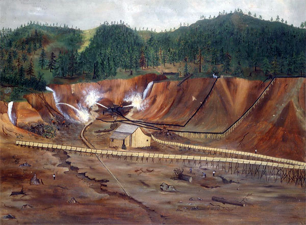 La Grange Mine c1870