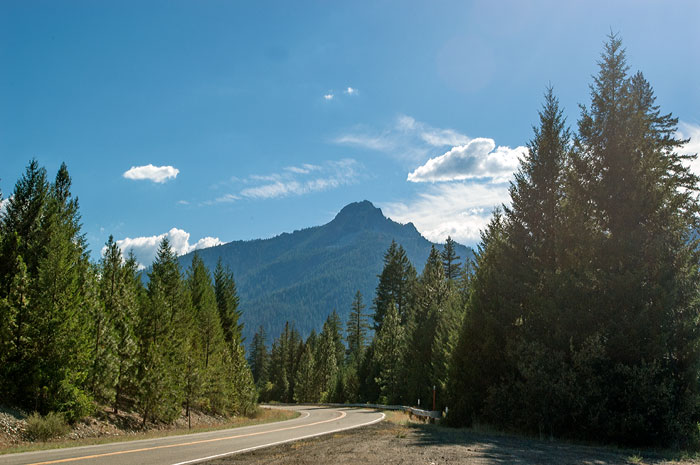 State Route 3 in the Trinity Alps