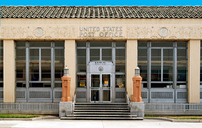 National Register #85000141: Main Post Office in Porterville