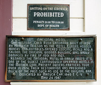 National Hotel in Jamestown