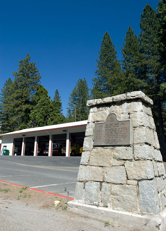 California Historical Landmark 422: Sonora Pass - Mono Road Near Sugar Pine