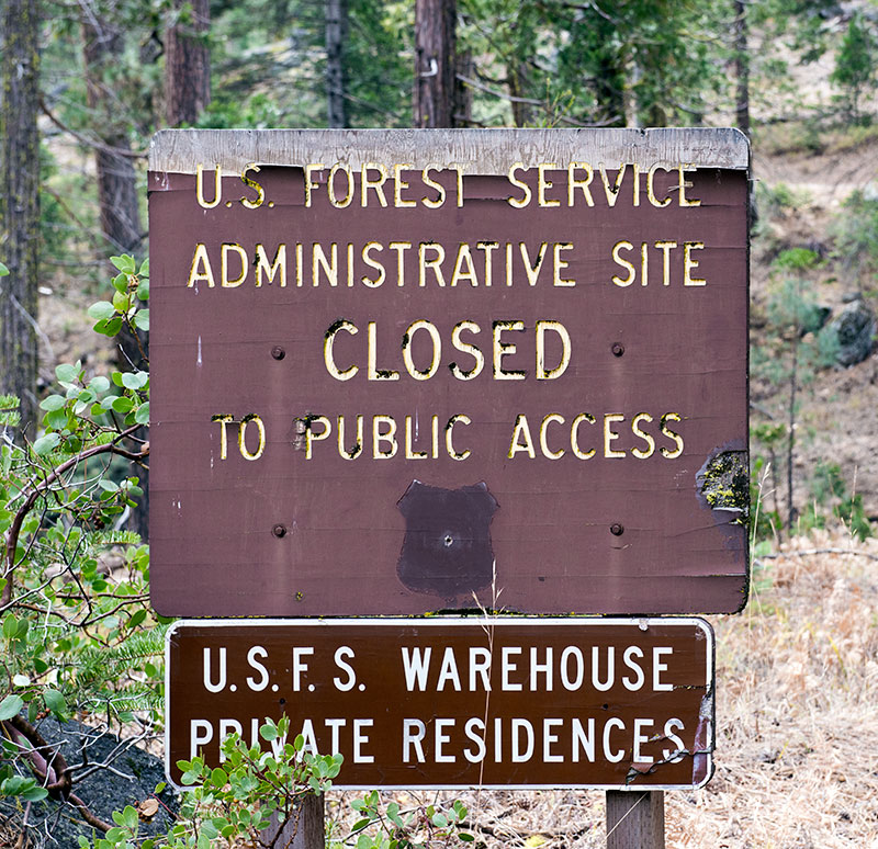 Forest Service Road 4N13B to Strawberry Work Station
