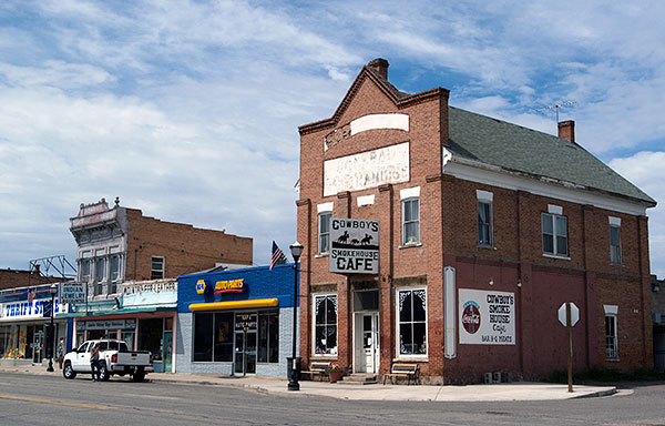 Smokehouse Cafe on the Main Drag in Panguitch, Utah