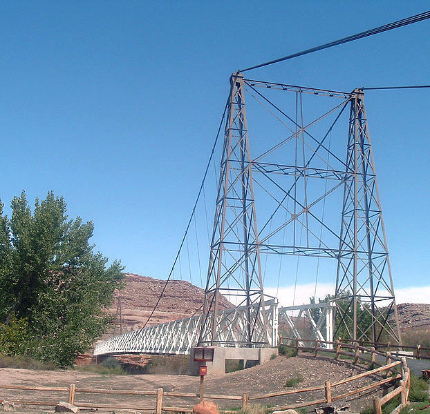 National Register #84002179: Dewey Bridge Over the Colorado River