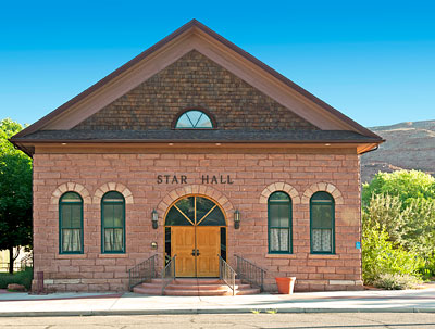 National Register #93000416: Star Hall in Moab