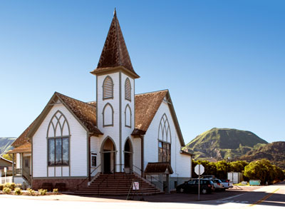 National Register #86001986: Bardsdale Methodist Episcopal Church in Fillmore