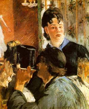 La Serveuse: Manet