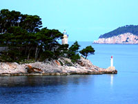 Adriatic Islands Near Dubrovnik