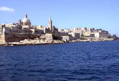 Approaching Malta