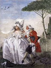 Minuet in Villa by Giandomenico Tiepolo