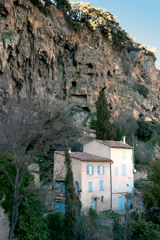 Tufa Cliff in Contignac