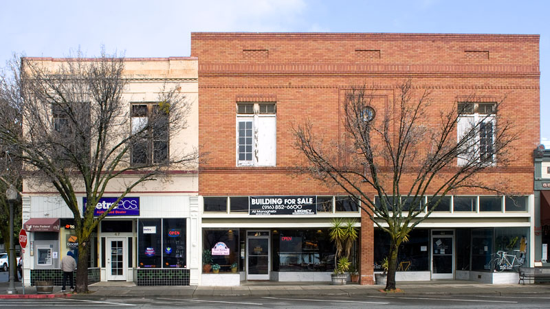 Downtown Winters Historic District: Masonic Building and Greenwood
